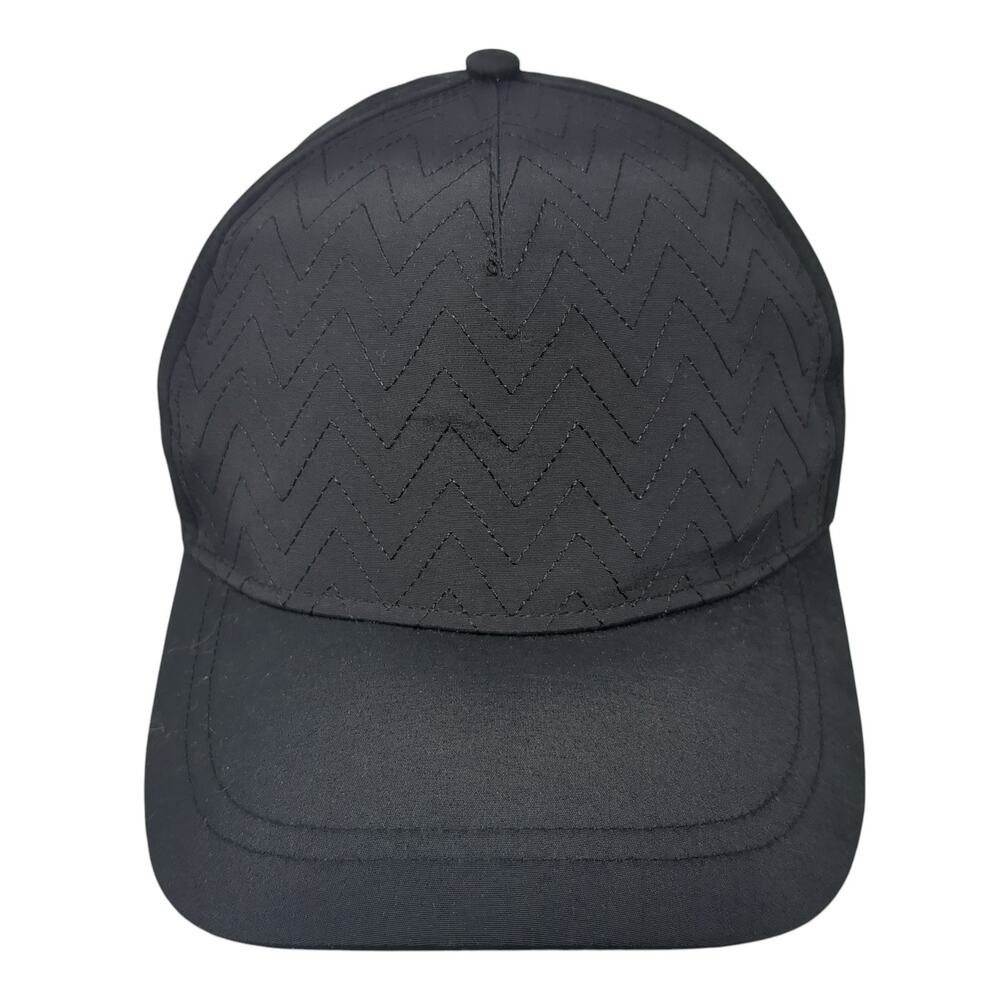 Slazenger Golf Strapback Hat Black One Size Adjustable 6 Panel Blank